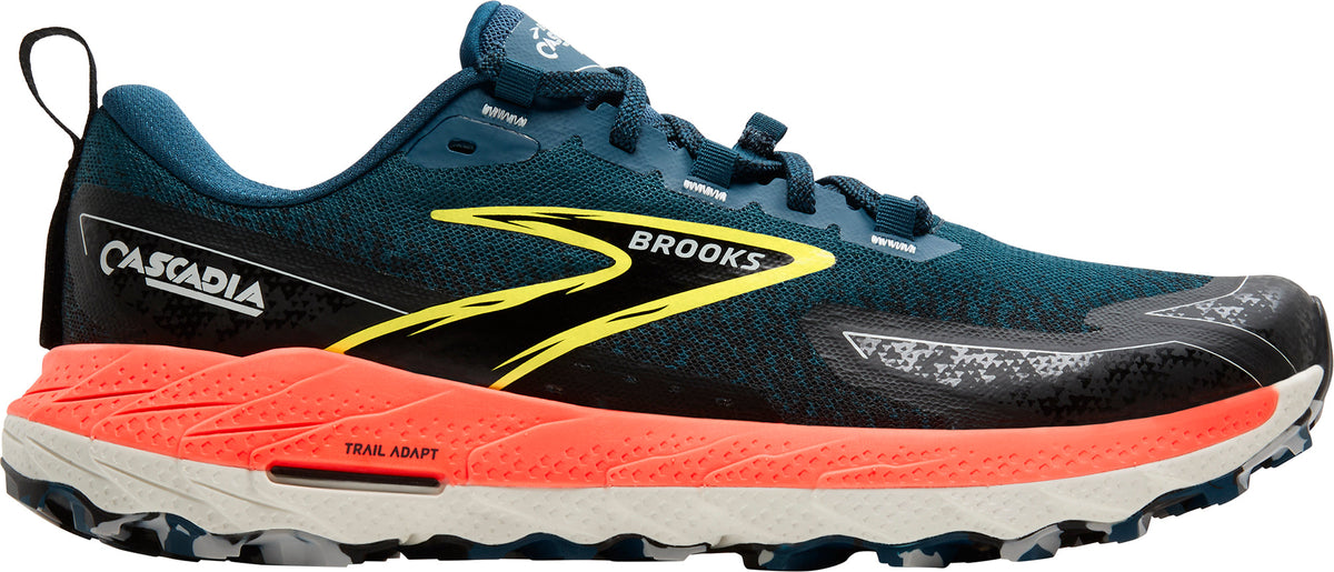 Brooks Cascadia 18 Men's Trail Running Shoes - Blue | Trail Running