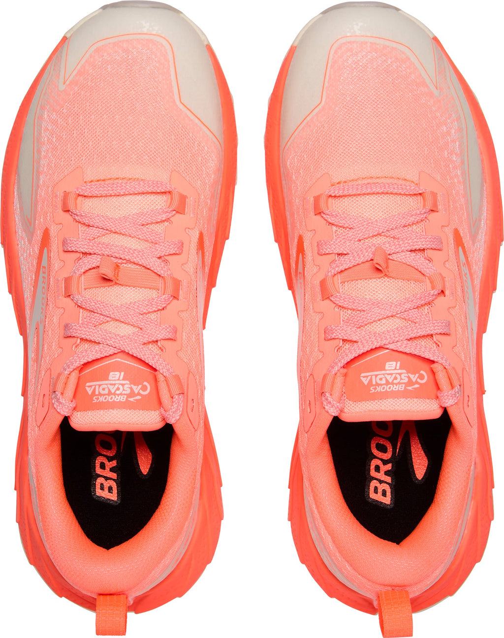 Brooks Cascadia 18 Women's Trail Running Shoes - Orange | Trail Running