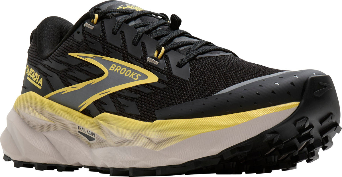 Brooks Cascadia 19 Men's Trail Running Shoes - Black | Trail Running