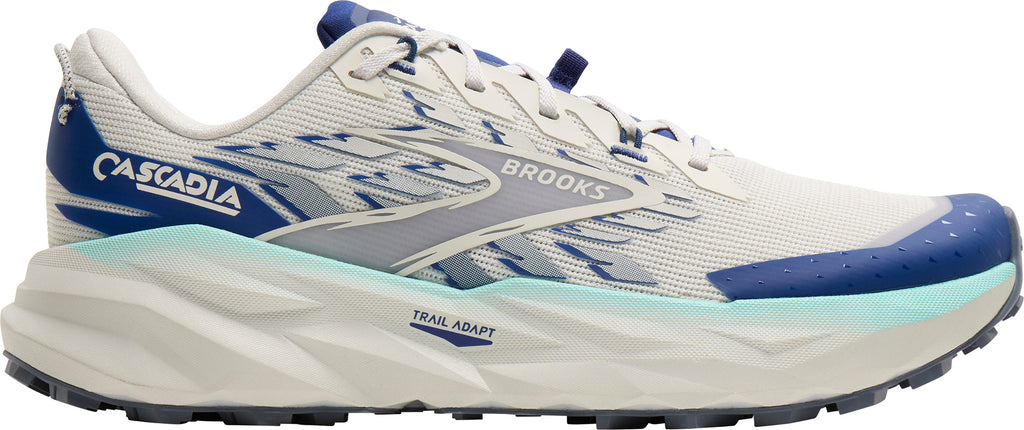 Brooks Cascadia 19 Men's Trail Running Shoes - Grey | Trail Running