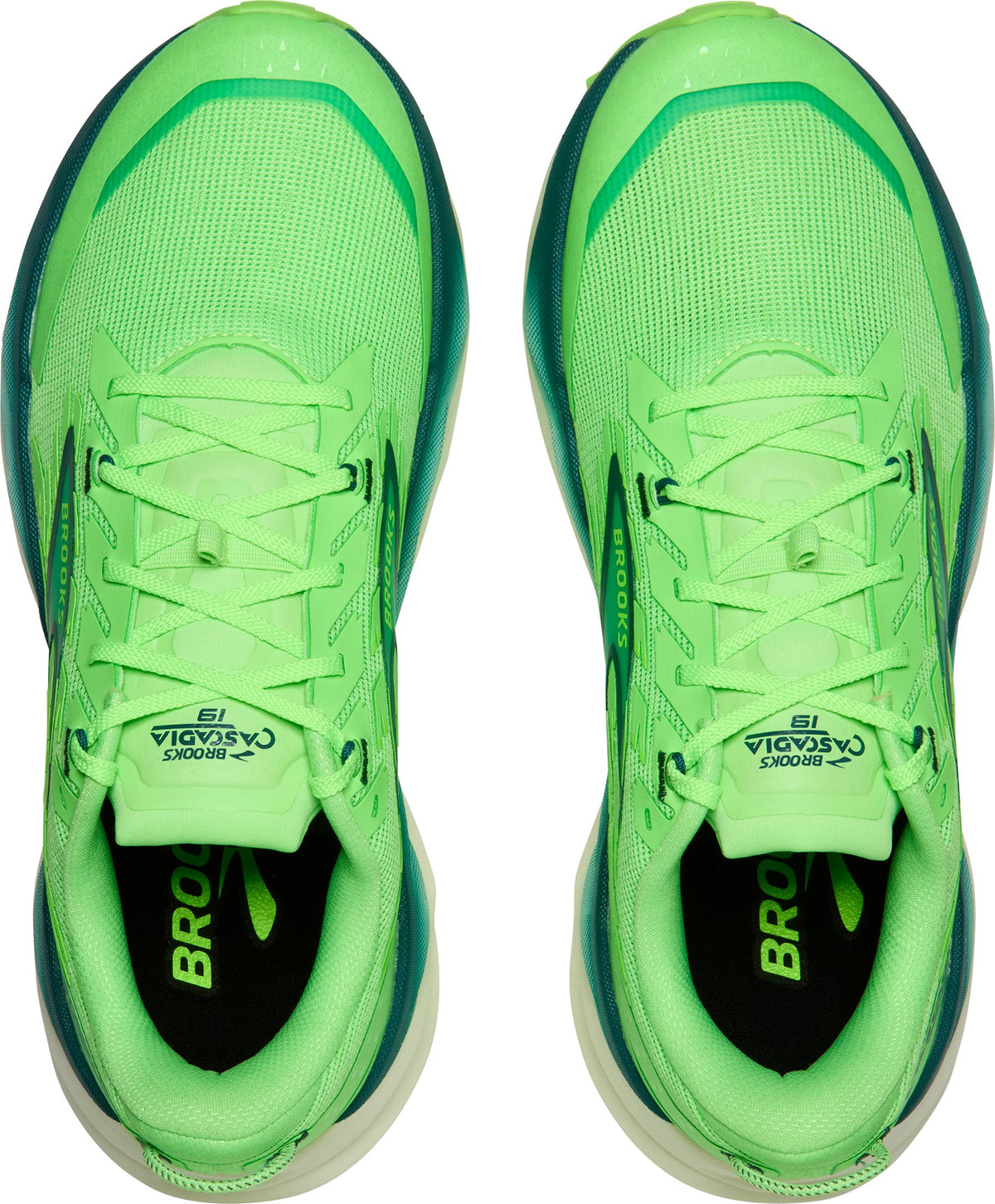 Brooks Cascadia 19 Men's Trail Running Shoes - Green | Trail Running