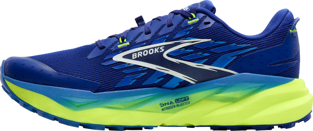 Brooks Cascadia 19 WIDE FIT Men's Trail Running Shoes - Blue | Trail Running