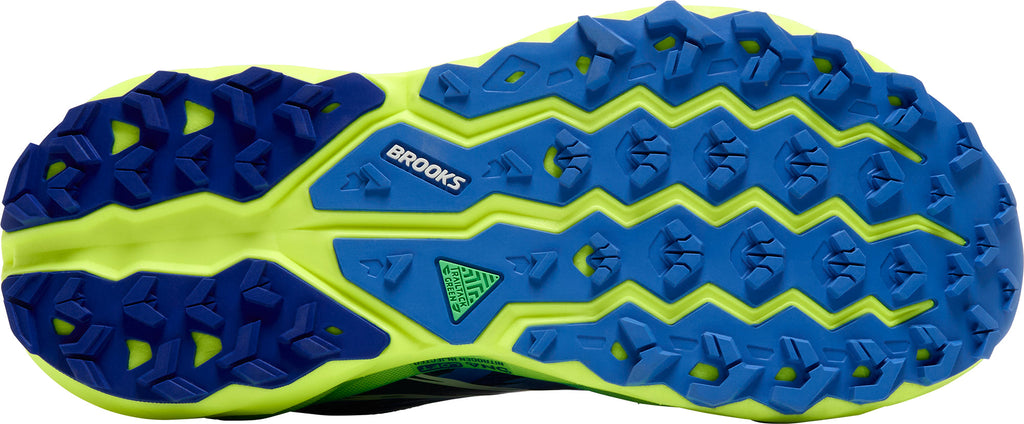 Brooks Cascadia 19 WIDE FIT Men's Trail Running Shoes - Blue | Trail Running