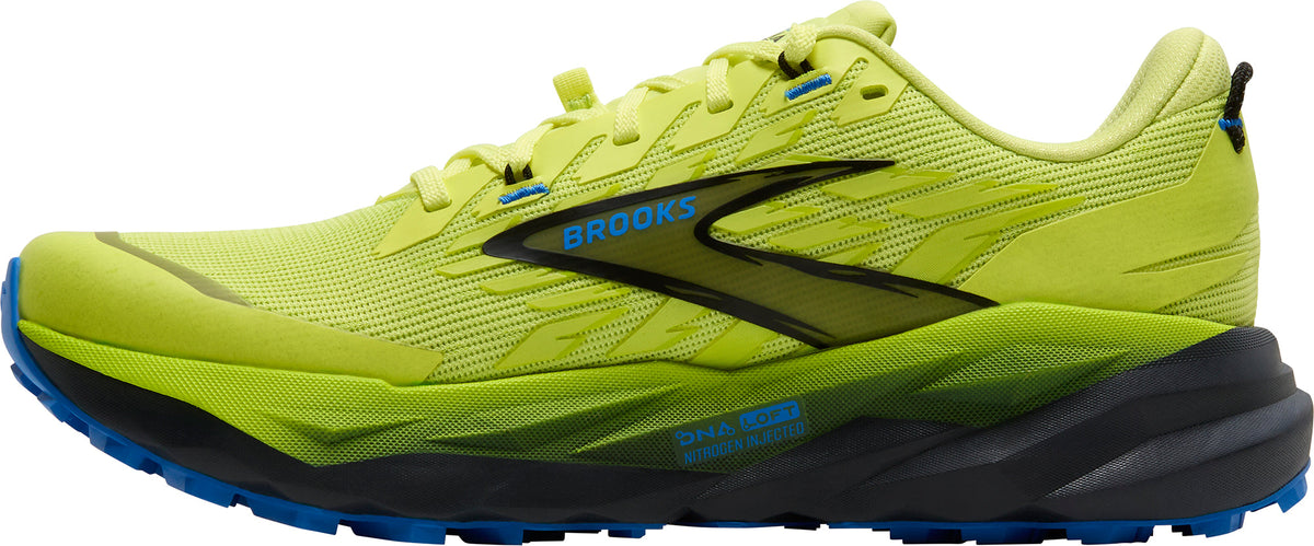 Brooks Cascadia 19 Men's Trail Running Shoes - Green | Trail Running