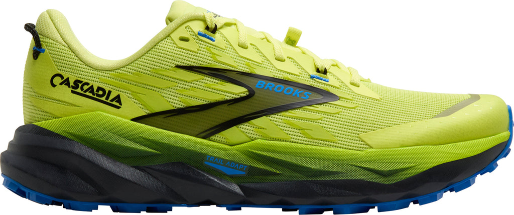 Brooks Cascadia 19 Men's Trail Running Shoes - Green | Trail Running