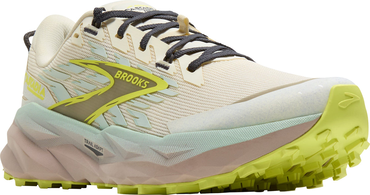 Brooks Cascadia 19 Women's Trail Running Shoes - Cream | Trail Running