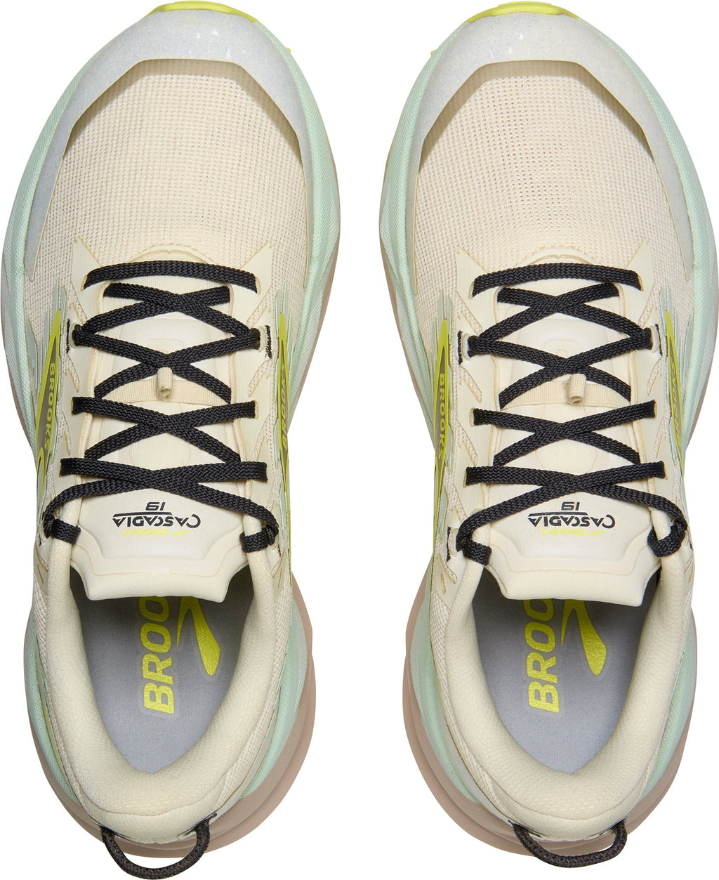 Brooks Cascadia 19 Women's Trail Running Shoes - Cream | Trail Running