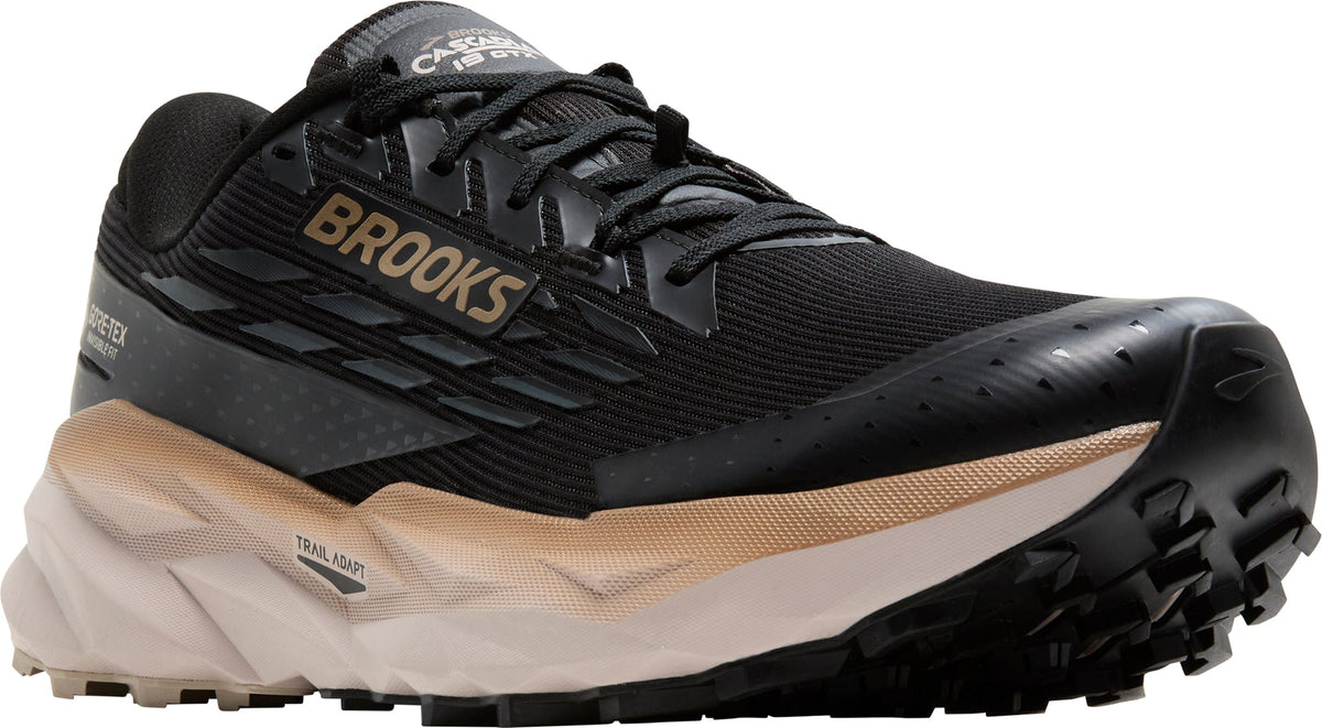 Brooks Cascadia 19 GORE-TEX Men's Trail Running Shoes - Black | Trail Running