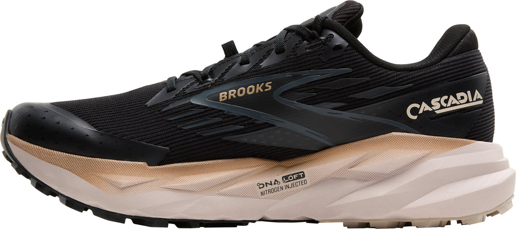 Brooks Cascadia 19 GORE-TEX Men's Trail Running Shoes - Black | Trail Running