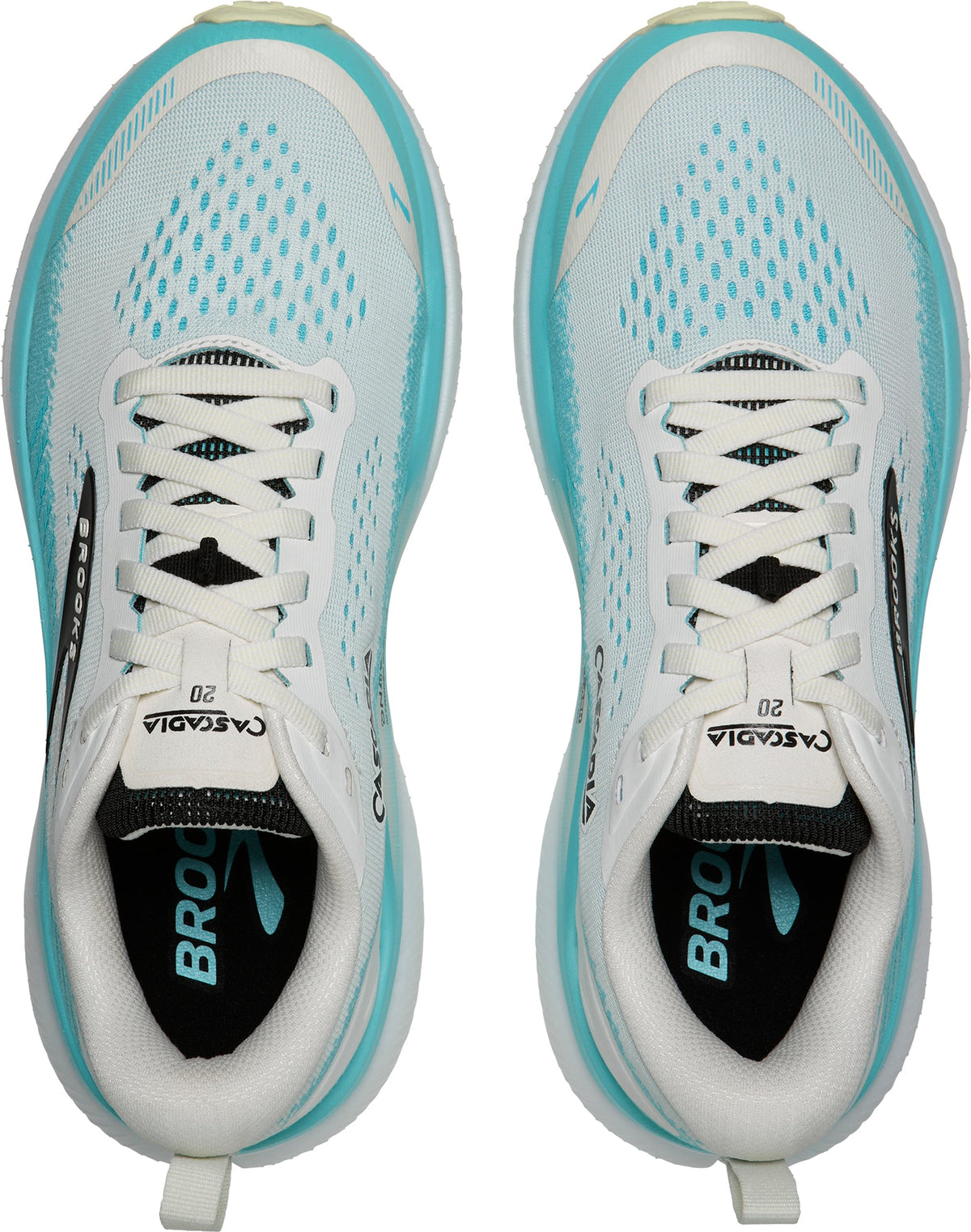 Brooks Cascadia 20 Women's Trail Running Shoes - White | Trail Running