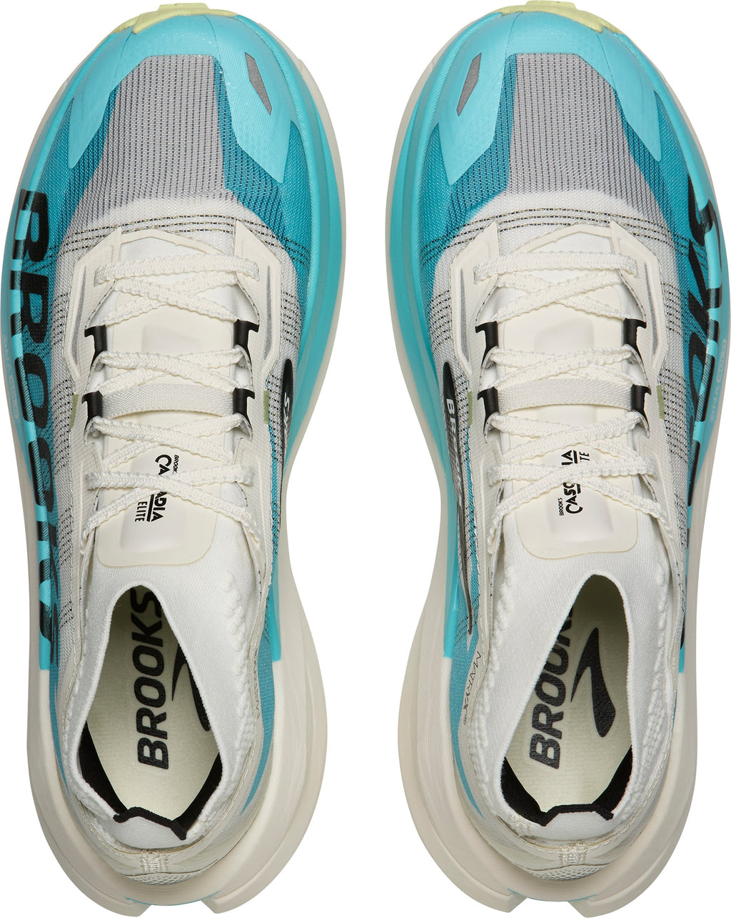 Brooks Cascadia Elite Trail Running Shoes - White | Trail Running