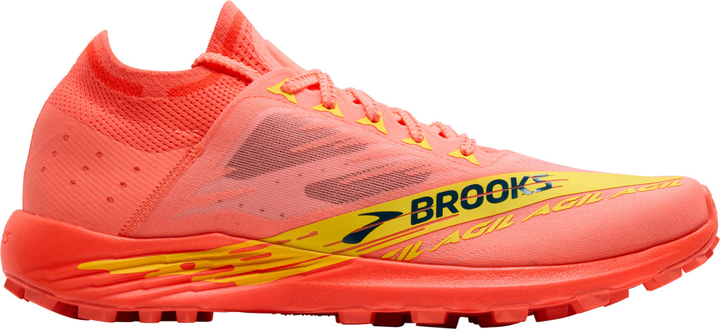 Brooks Catamount Agil Trail Running Shoes - Orange | Trail Running