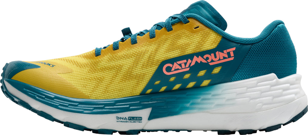 Brooks Catamount 4 Men's Trail Running Shoes - Yellow | Trail Running