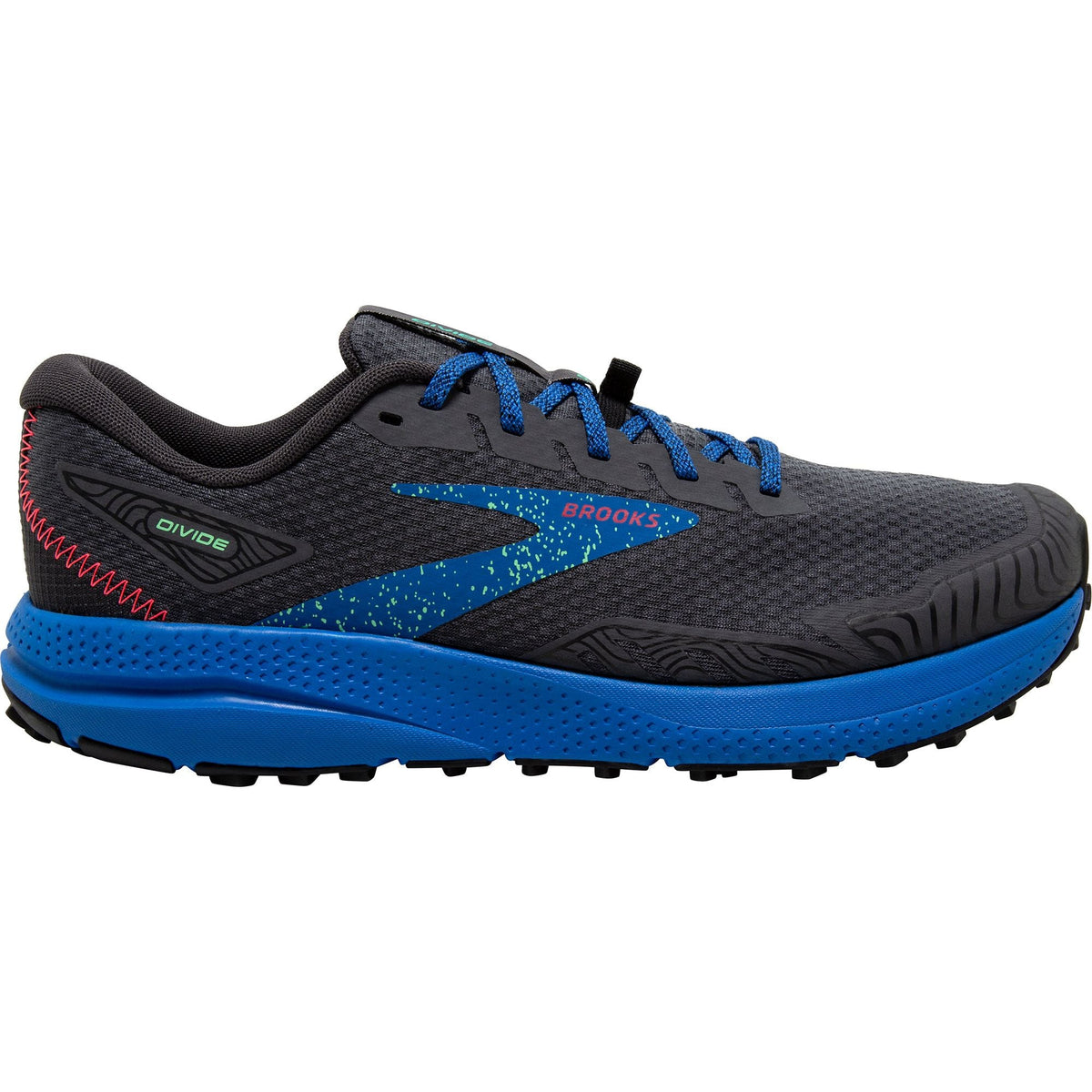 Brooks Divide 4 Men's Trail Running Shoes - Black | Trail Running