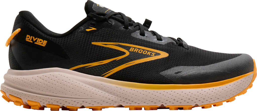Brooks Divide 6 Men's Trail Running Shoes - Black | Trail Running
