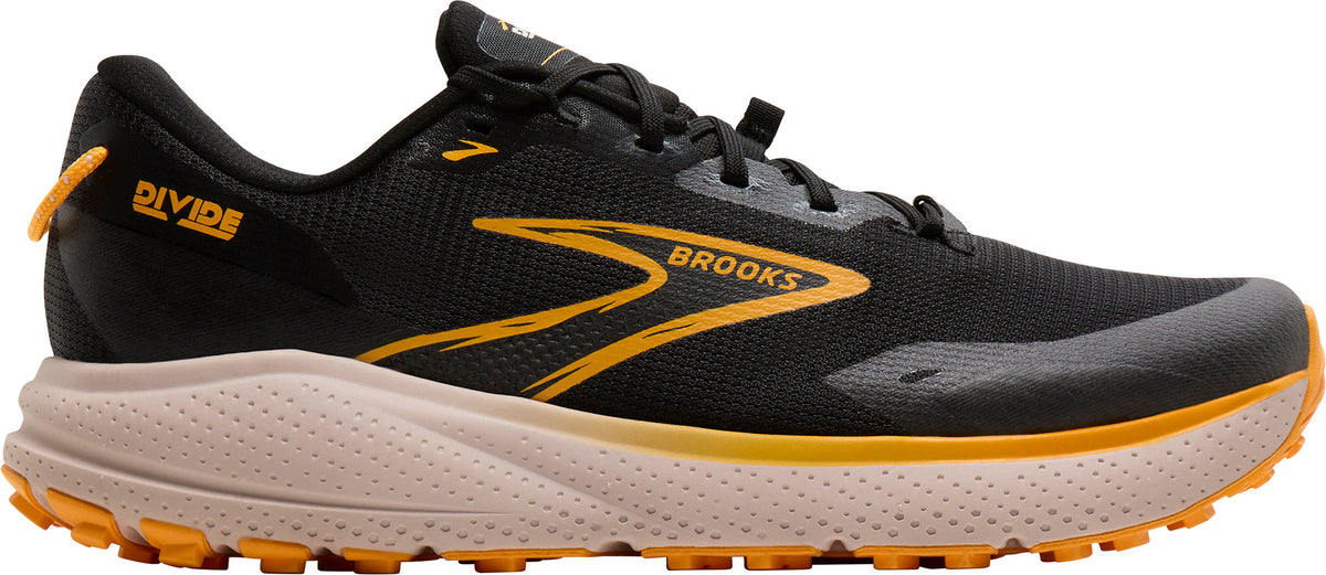 Brooks Divide 6 Men's Trail Running Shoes - Black | Trail Running