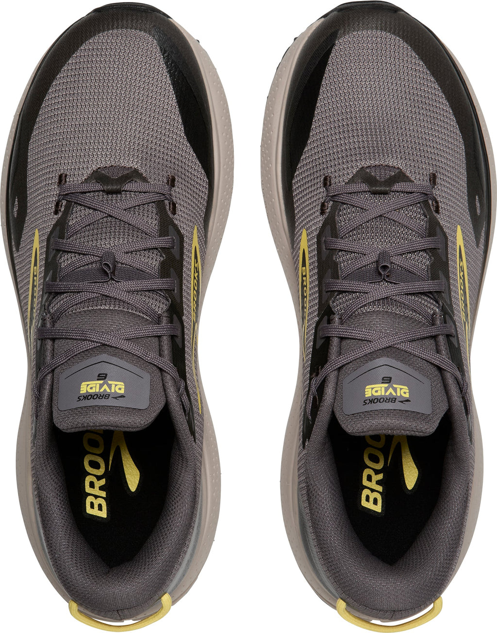 Brooks Divide 6 Men's Trail Running Shoes - Grey | Trail Running
