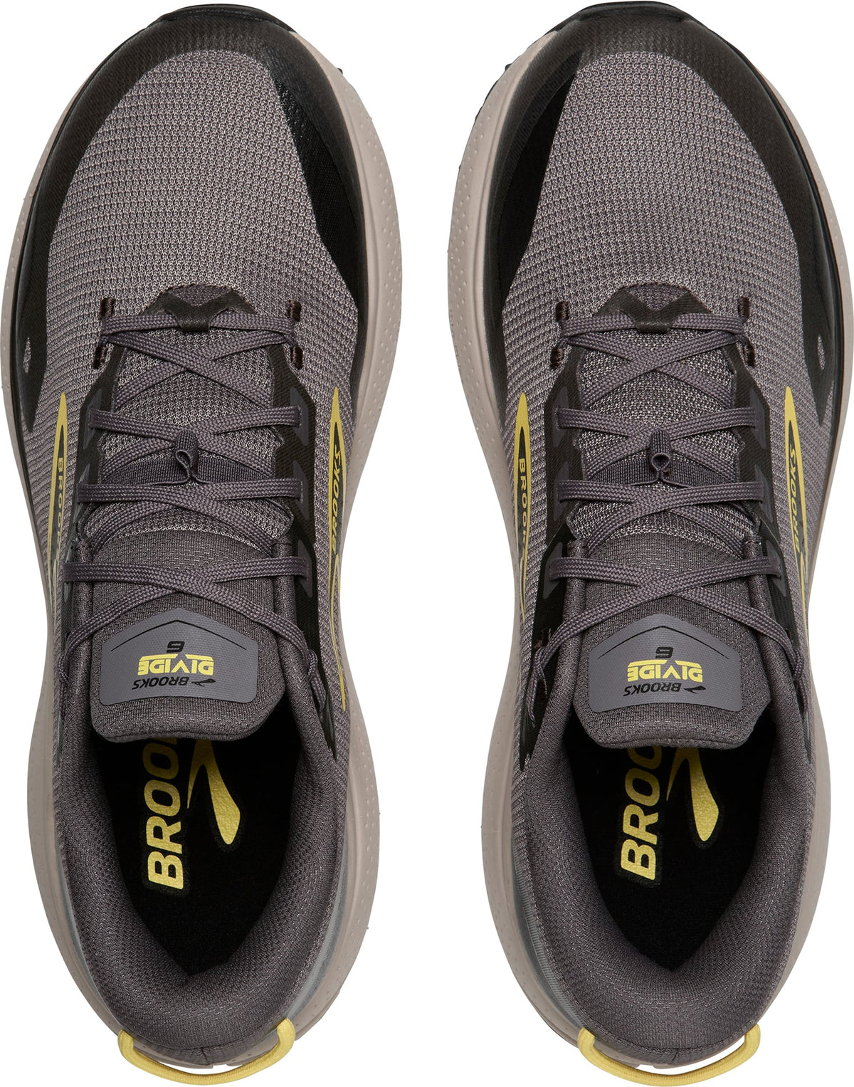 Brooks Divide 6 Men's Trail Running Shoes - Grey | Trail Running