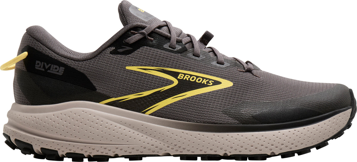 Brooks Divide 6 Men's Trail Running Shoes - Grey | Trail Running
