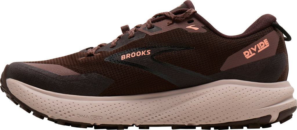 Brooks Divide 6 GORE-TEX Women's Trail Running Shoes - Brown | Trail Running