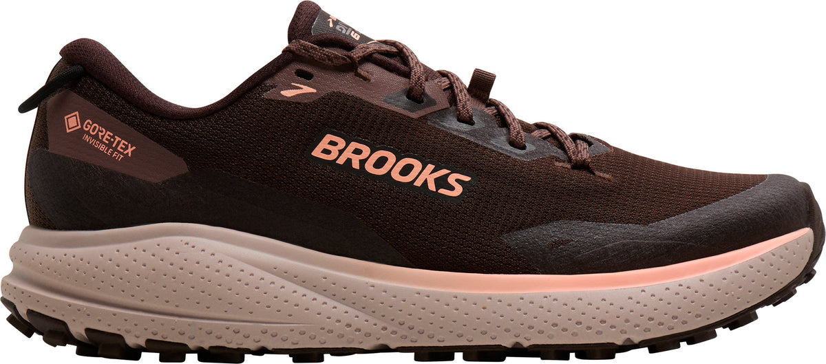 Brooks Divide 6 GORE-TEX Women's Trail Running Shoes - Brown | Trail Running