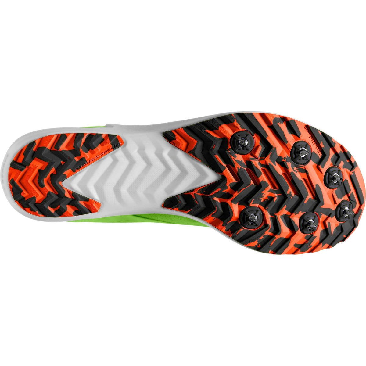 Brooks Draft XC Cross Country Spikes - Green | Running & Training