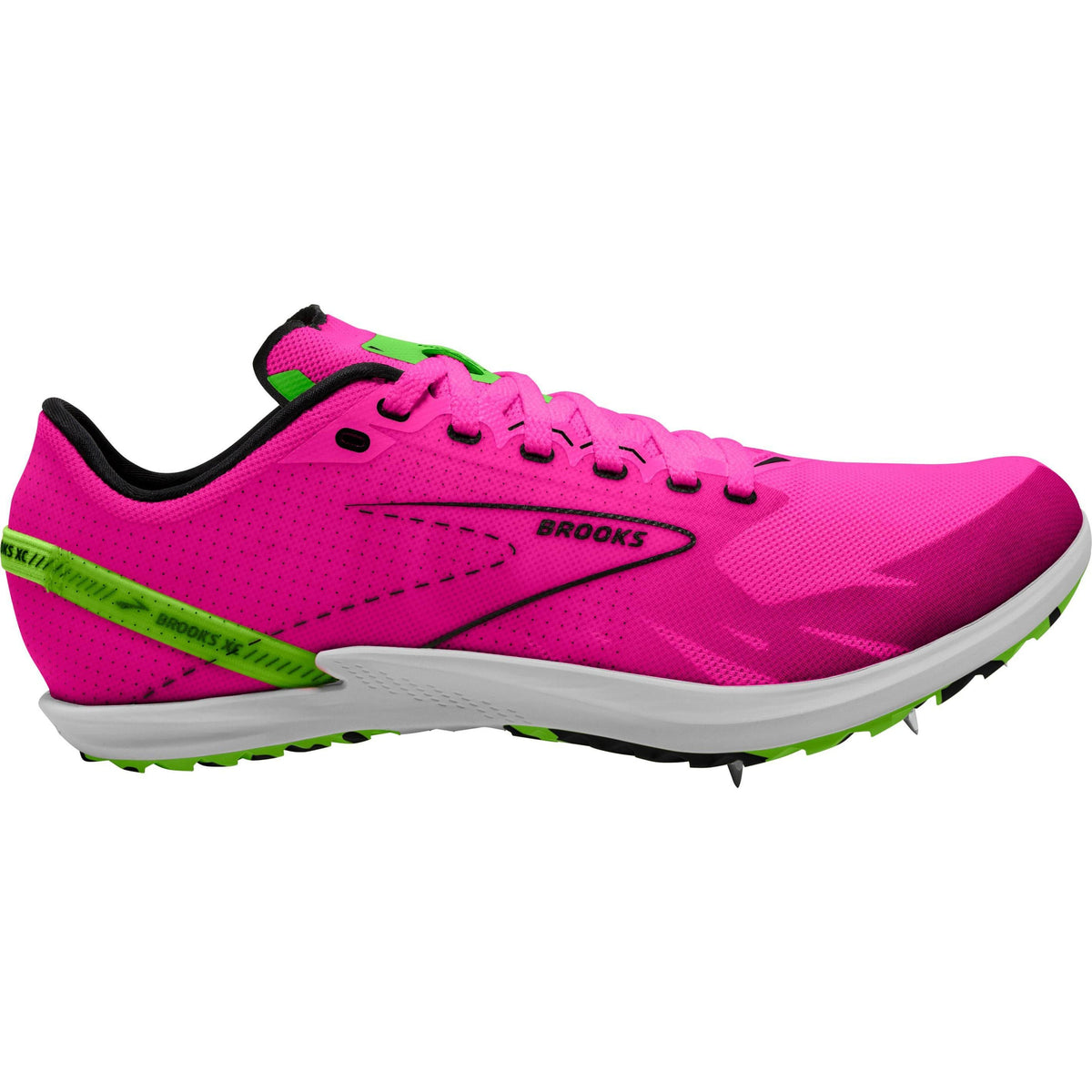 Brooks Draft XC Women's Cross Country Spikes - Pink | Running & Training