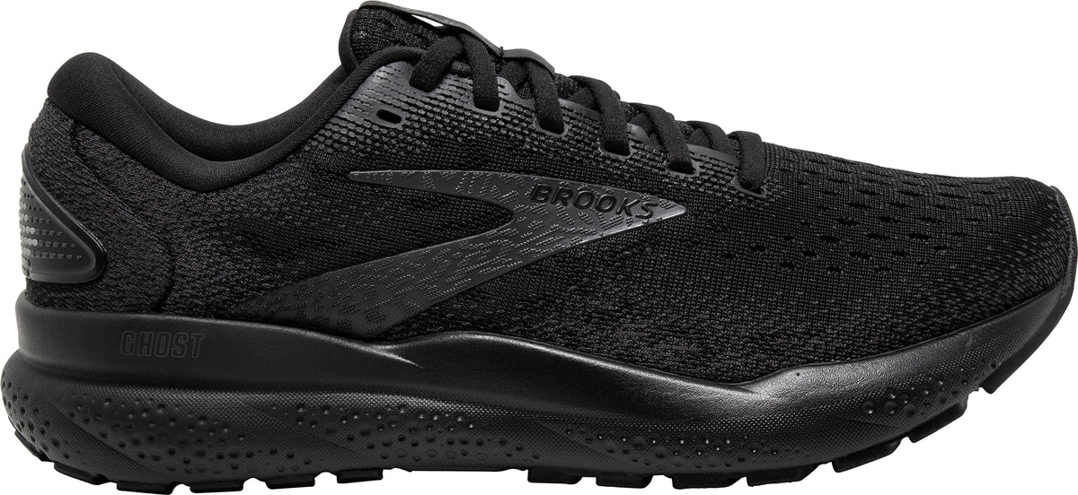 Brooks Ghost 16 WIDE FIT (4E) Men's Running Shoes - Black | Running & Training