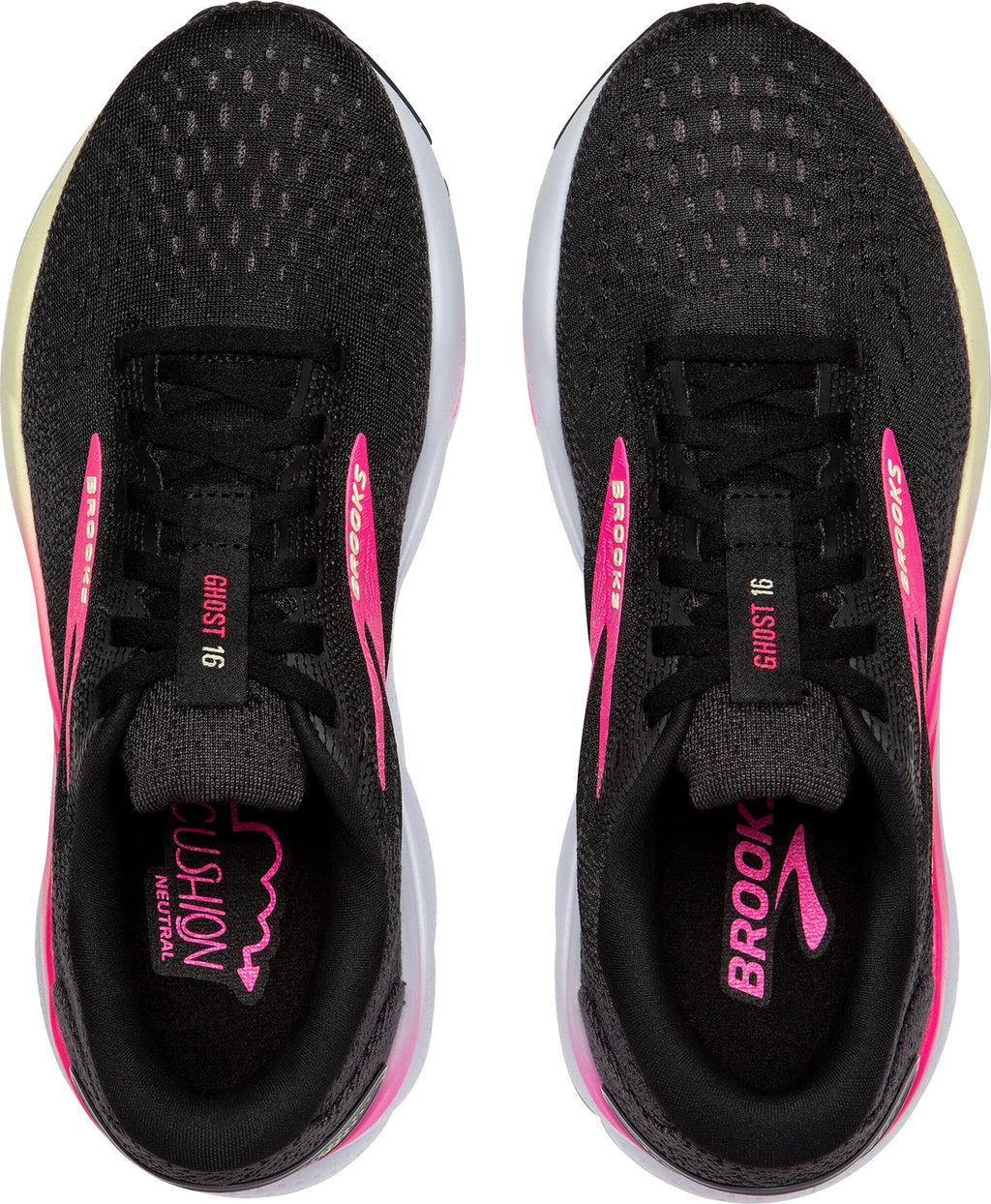 Brooks Ghost 16 Women's Running Shoes - Black | Running & Training
