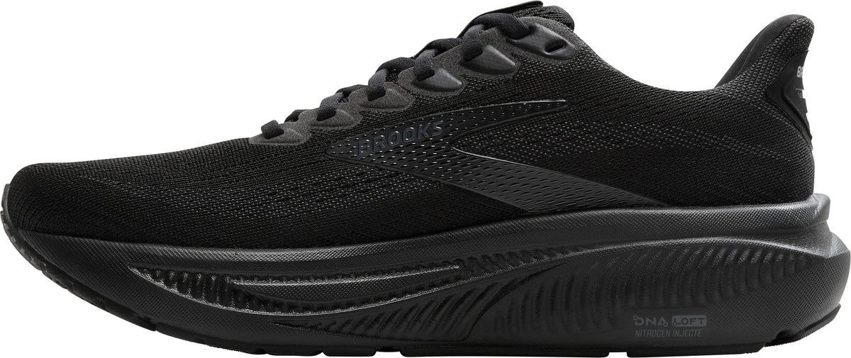 Brooks Ghost 17 WIDE FIT (4E) Men's Running Shoes - Black | Running & Training