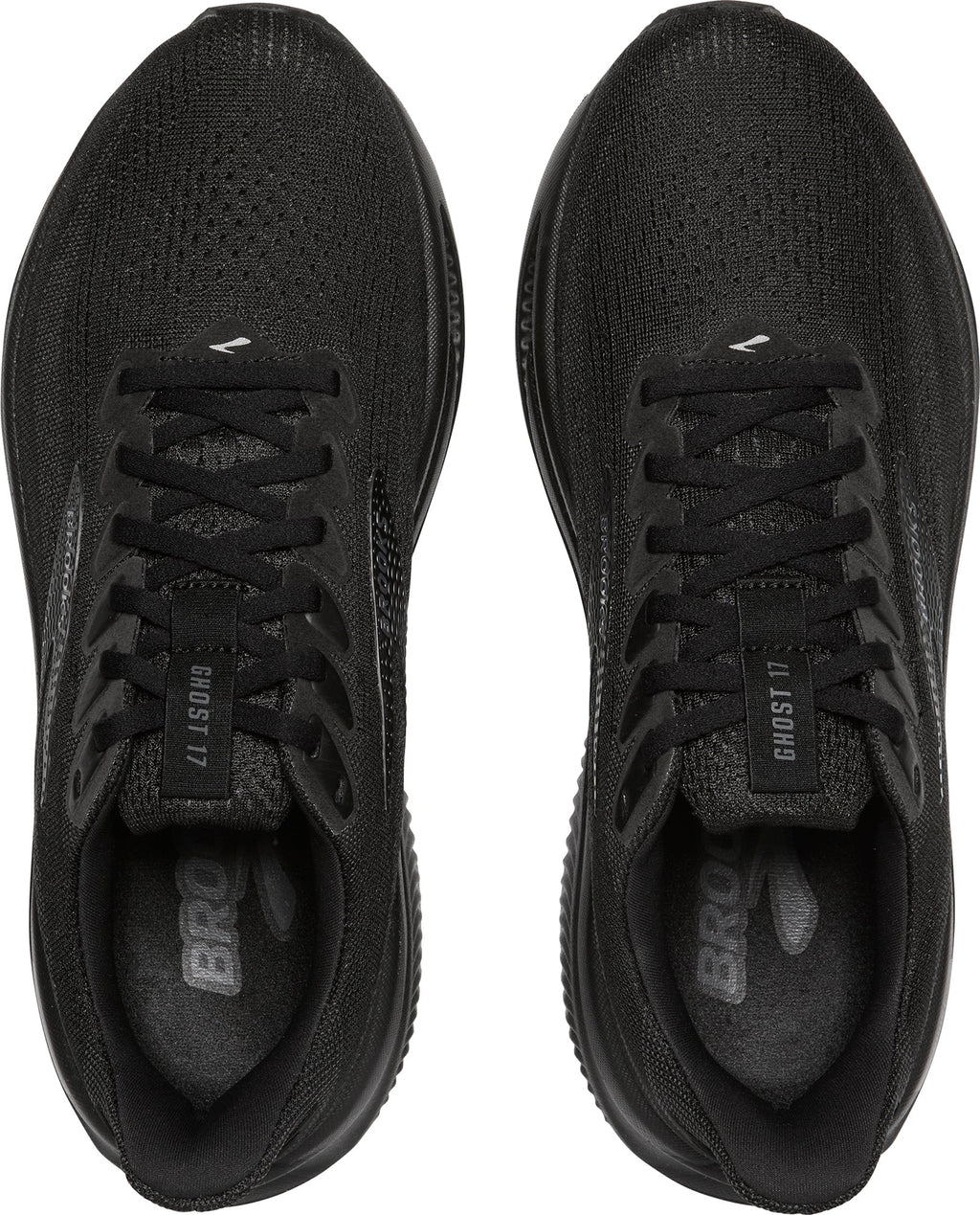 Brooks Ghost 17 WIDE FIT (2E) Men's Running Shoes - Black | Running & Training