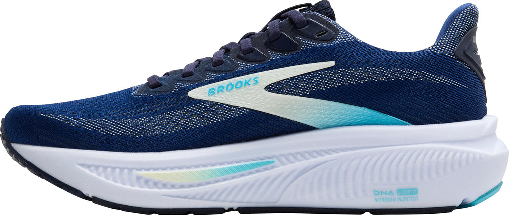 Brooks Ghost 17 WIDE FIT Women's Running Shoes - Blue | Running & Training