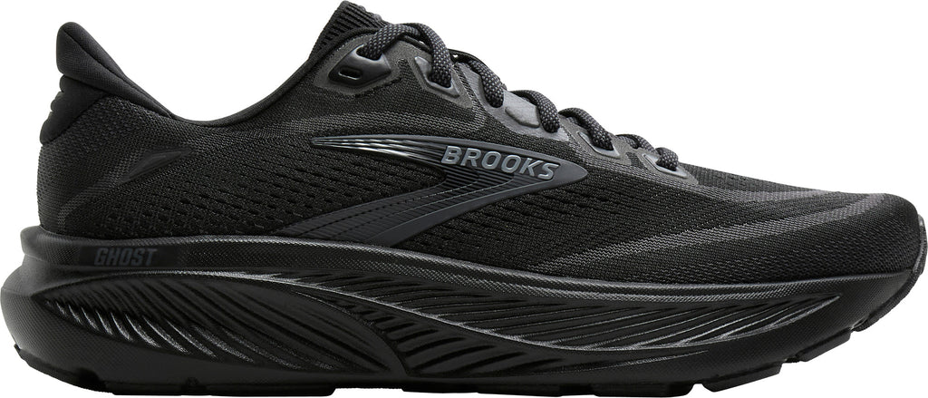 Brooks Ghost 18 WIDE FIT (4E) Men's Running Shoes - Black | Running & Training