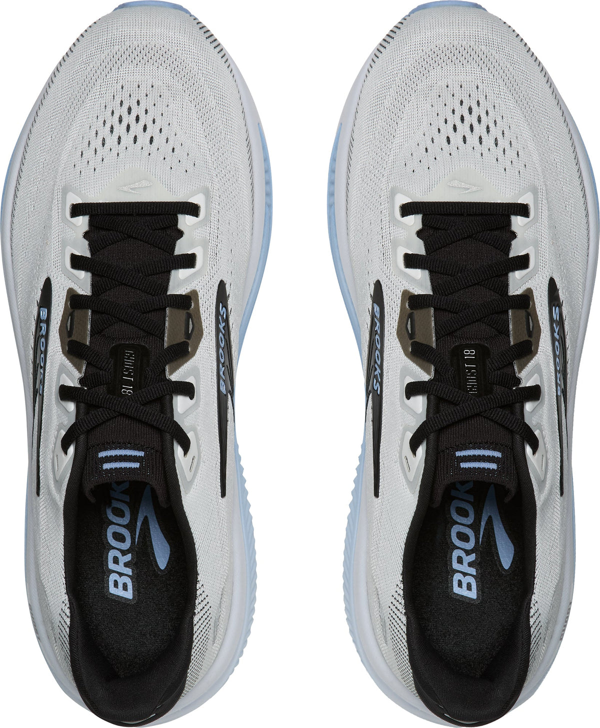 Brooks Ghost 18 WIDE FIT (2E) Men's Running Shoes - White | Running & Training