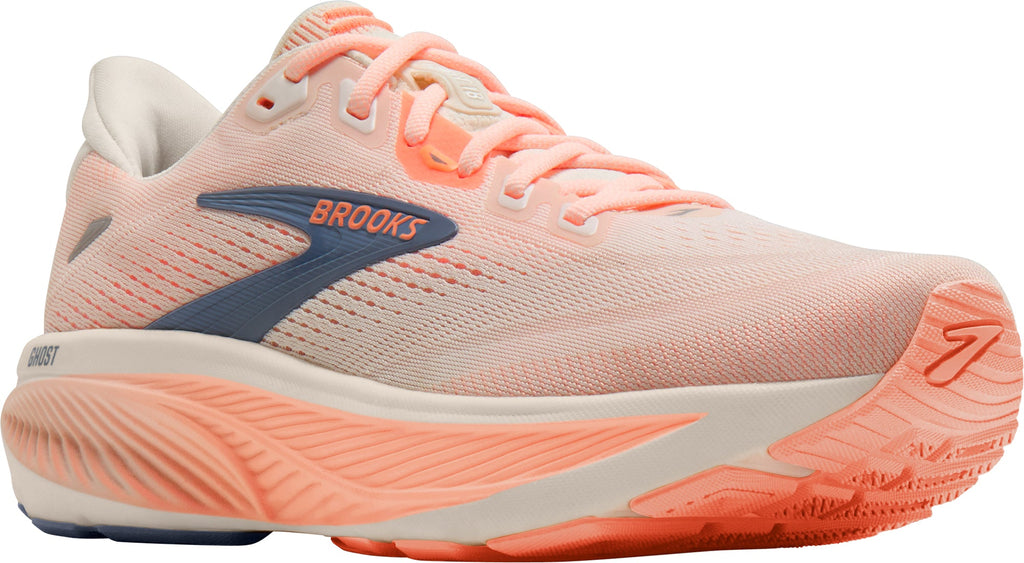 Brooks Ghost 18 WIDE FIT Women's Running Shoes - Orange | Running & Training