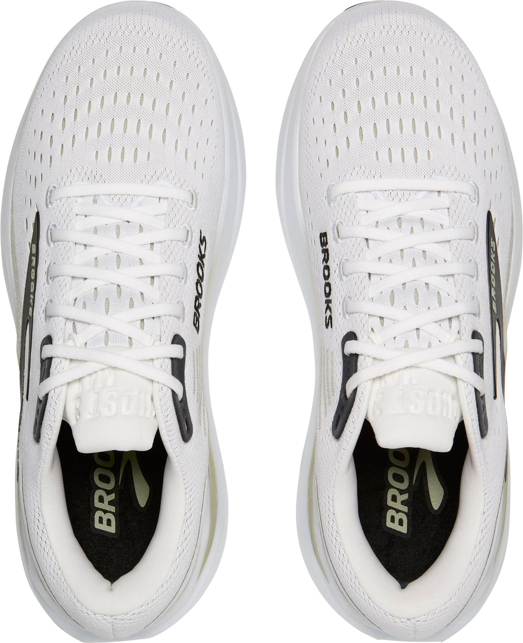 Brooks Ghost Max 3 WIDE FIT (2E) Men's Running Shoes - White | Running & Training