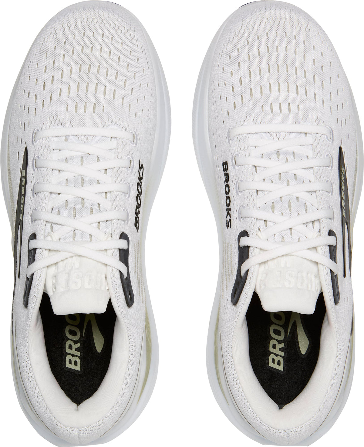 Brooks Ghost Max 3 WIDE FIT (2E) Men's Running Shoes - White | Running & Training