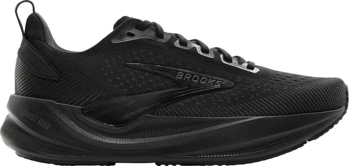 Brooks Ghost Max 4 WIDE FIT Men's Running Shoes - Black | Running & Training