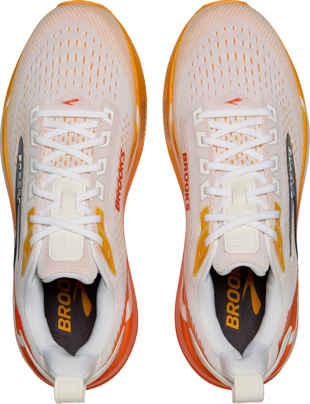 Brooks Ghost Max 4 WIDE FIT Men's Running Shoes - Orange | Running & Training