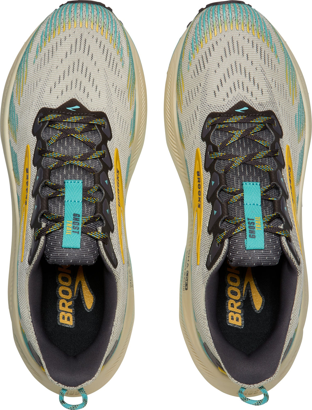 Brooks Ghost Trail Men's Running Shoes - Grey | Trail Running