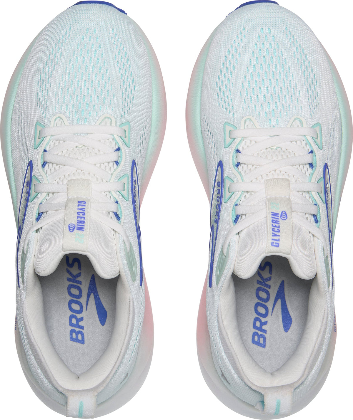 Brooks Glycerin 22 WIDE FIT Women's Running Shoes - White | Running & Training