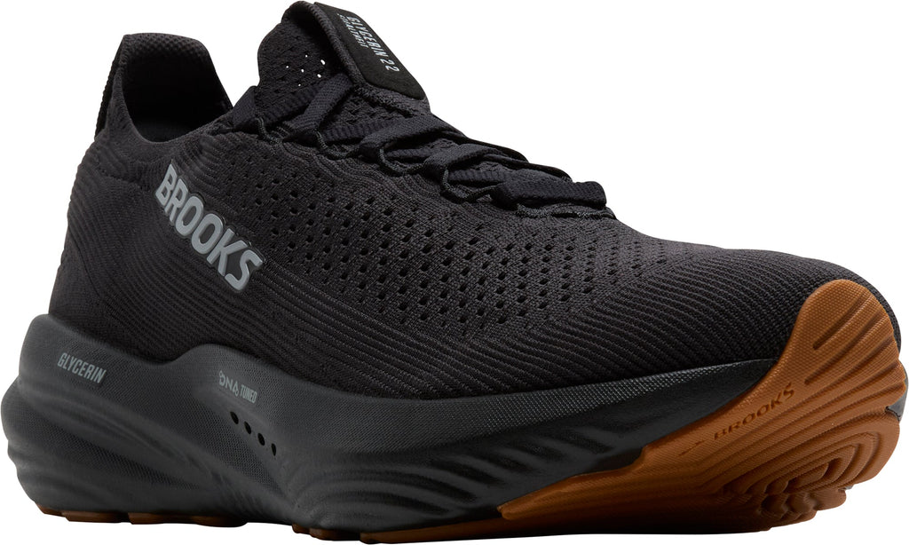 Brooks Glycerin StealthFit 22 Men's Running Shoes - Black | Running & Training