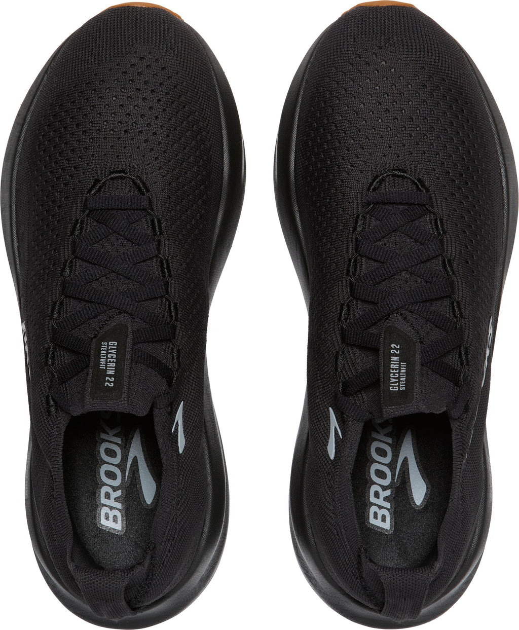 Brooks Glycerin StealthFit 22 Men's Running Shoes - Black | Running & Training