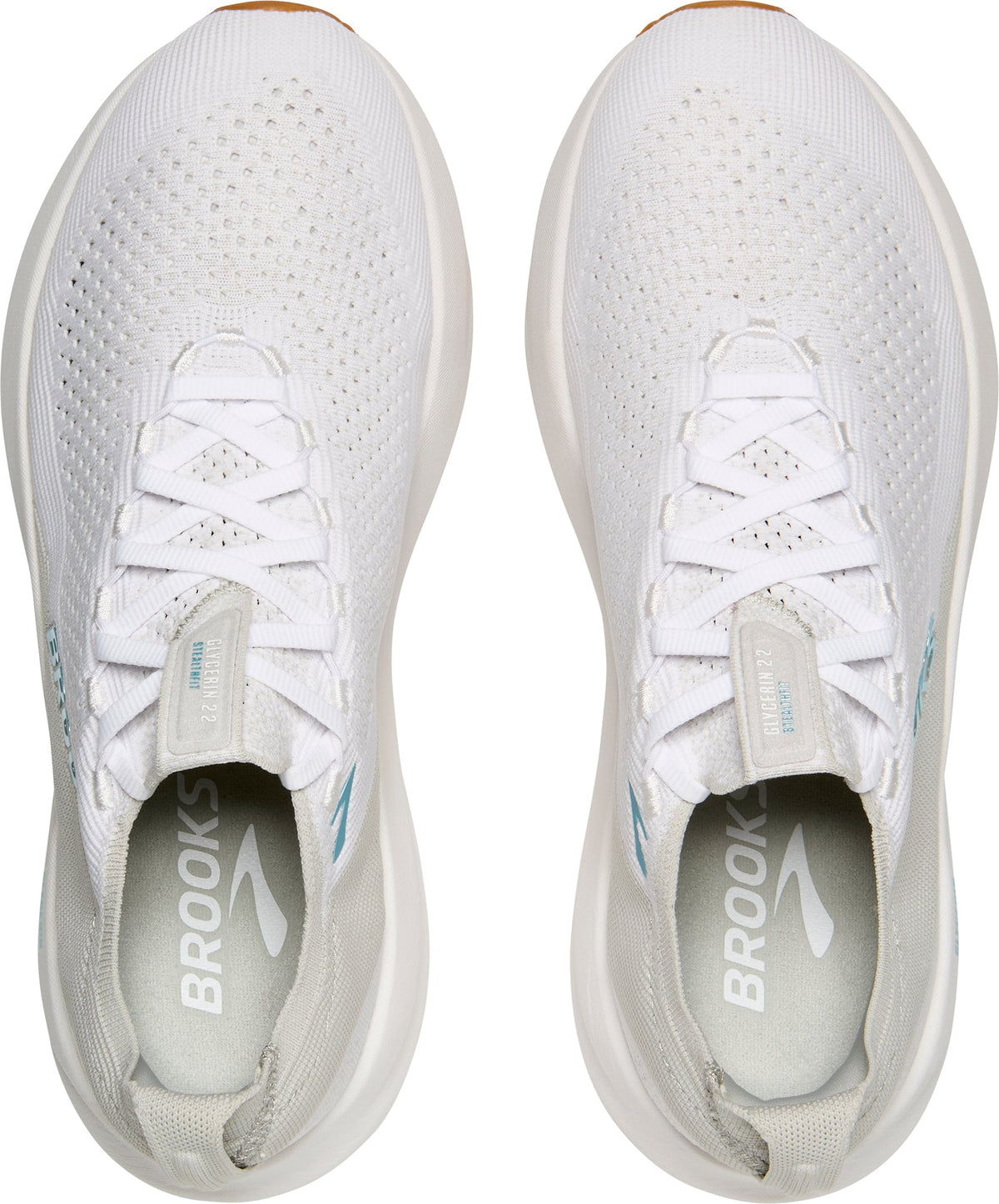 Brooks Glycerin StealthFit 22 Men's Running Shoes - White | Running & Training