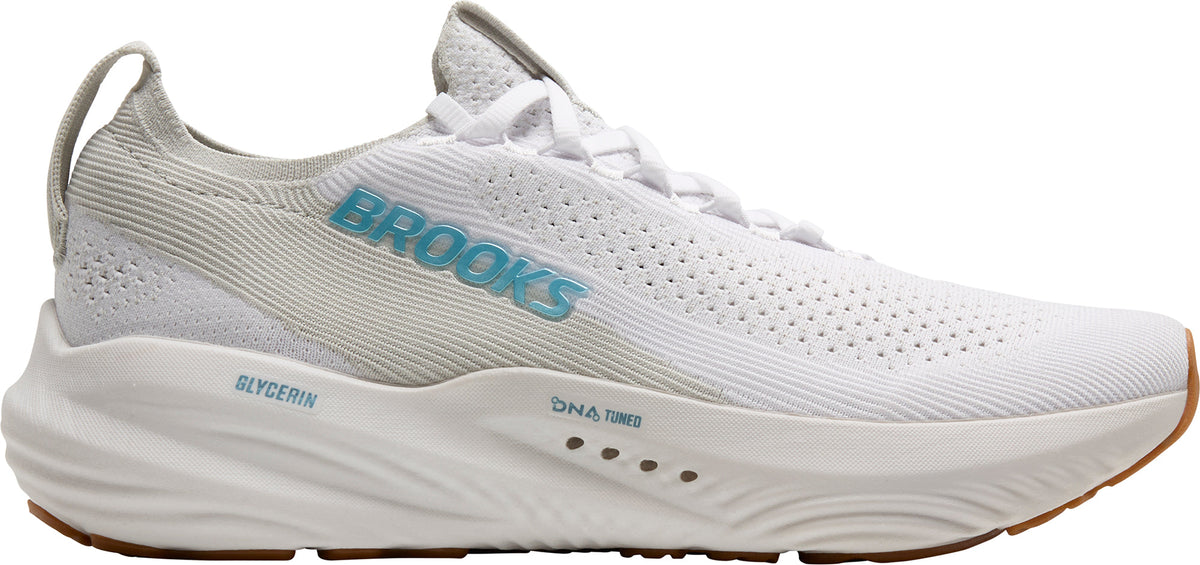 Brooks Glycerin StealthFit 22 Men's Running Shoes - White | Running & Training