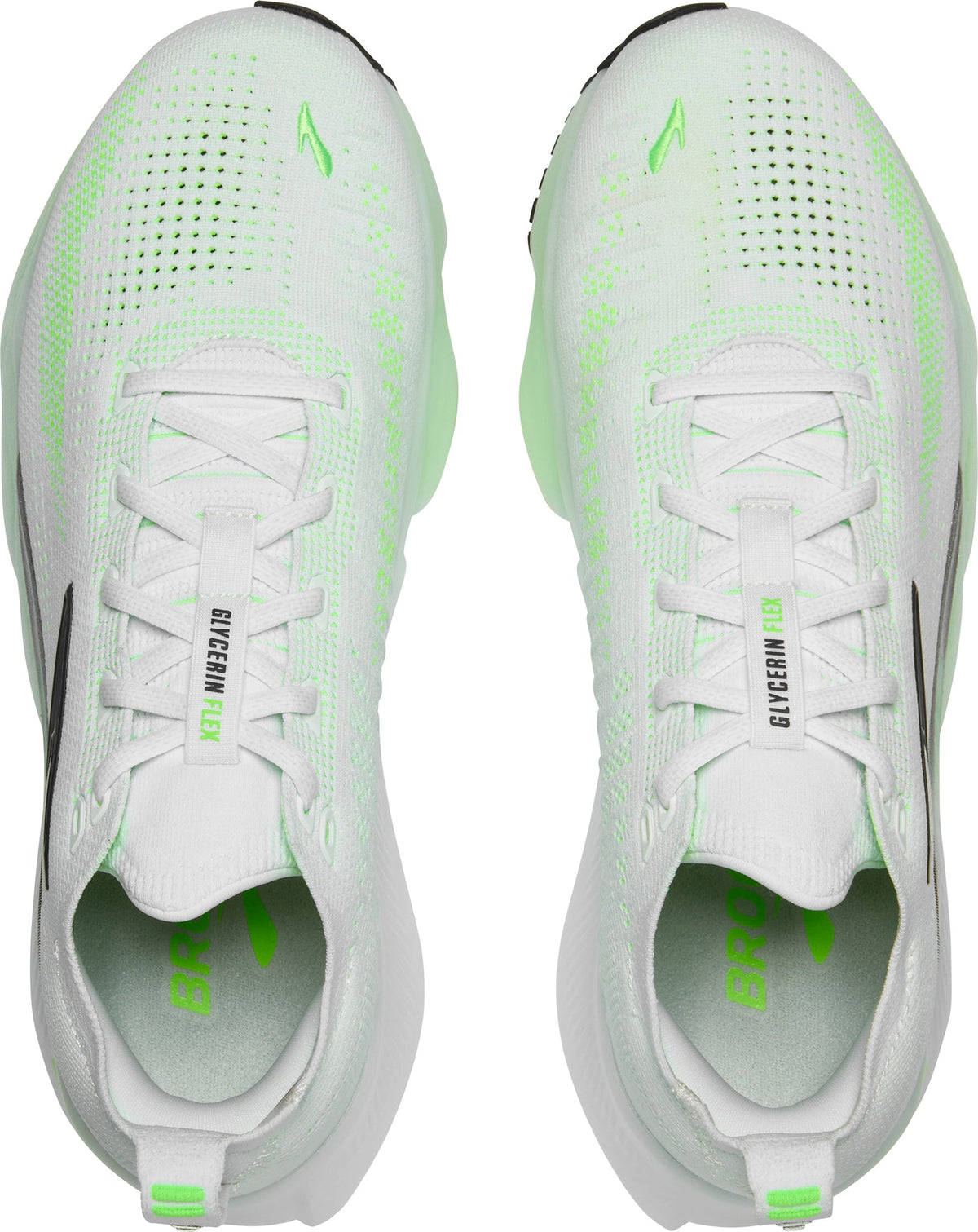 Brooks Glycerin Flex Men's Running Shoes - White | Running & Training