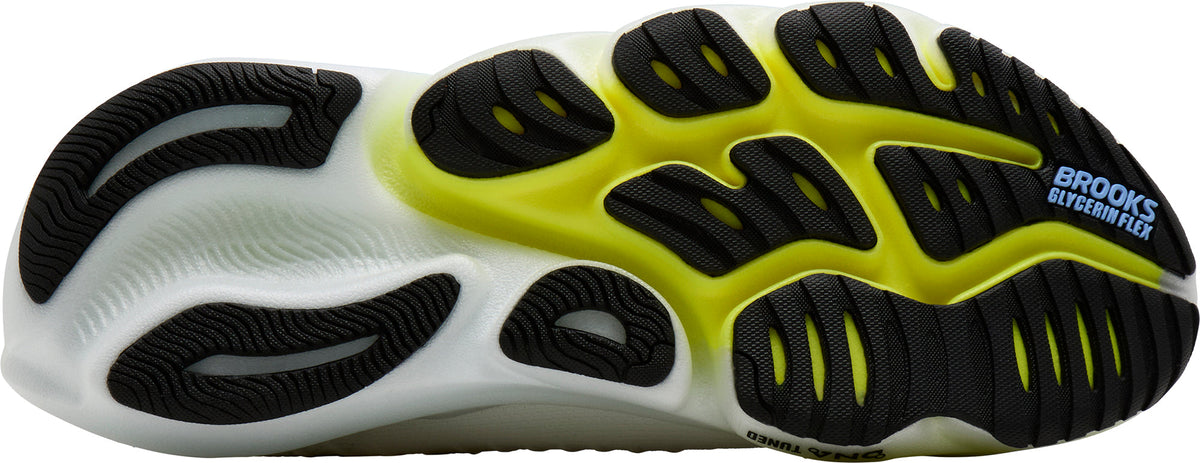 Brooks Glycerin Flex Men's Running Shoes - White | Running & Training