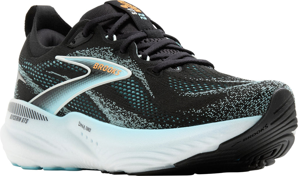 Brooks Glycerin GTS 22 Men's Running Shoes - Black | Running & Training