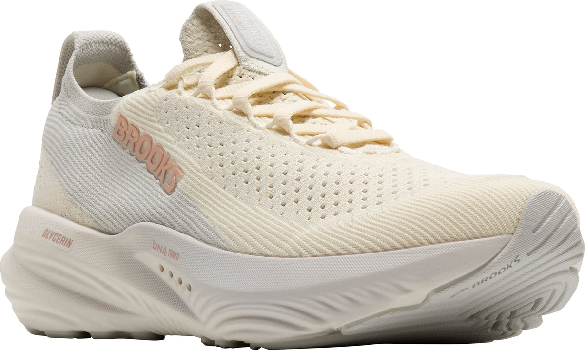 Brooks Glycerin StealthFit 22 Women's Running Shoes - Cream | Running & Training