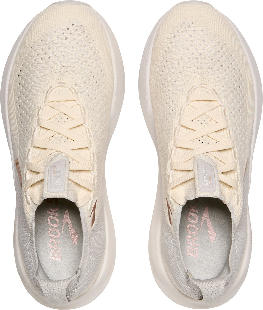 Brooks Glycerin StealthFit 22 Women's Running Shoes - Cream | Running & Training